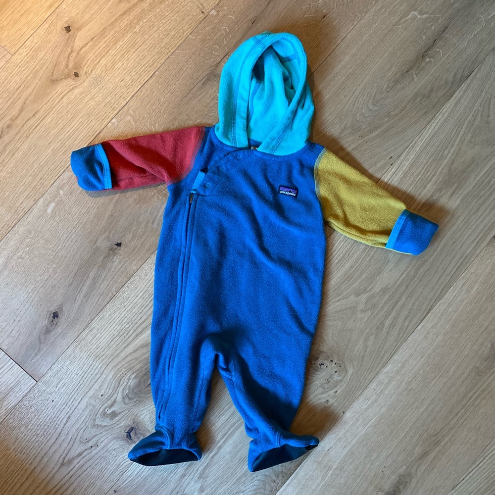Patagonia infant micro D fleece bunting